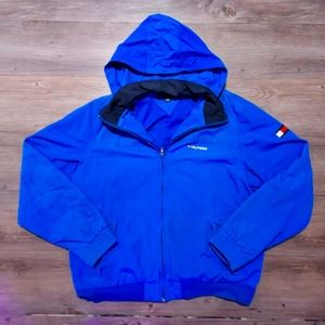 Men's XL Tommmy Hilfiger windbreaker with hood
